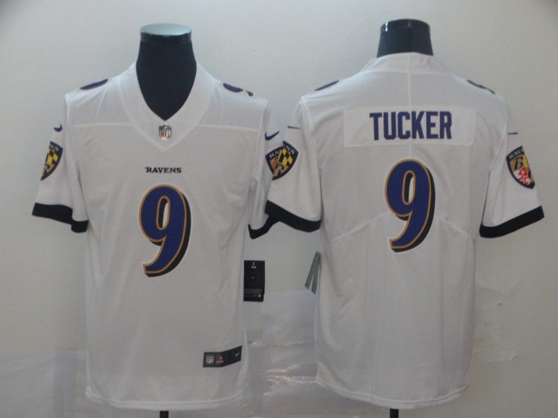Men Baltimore Ravens 9 Tucker Nike Vapor Untouchable Limited Player NFL Jerseys